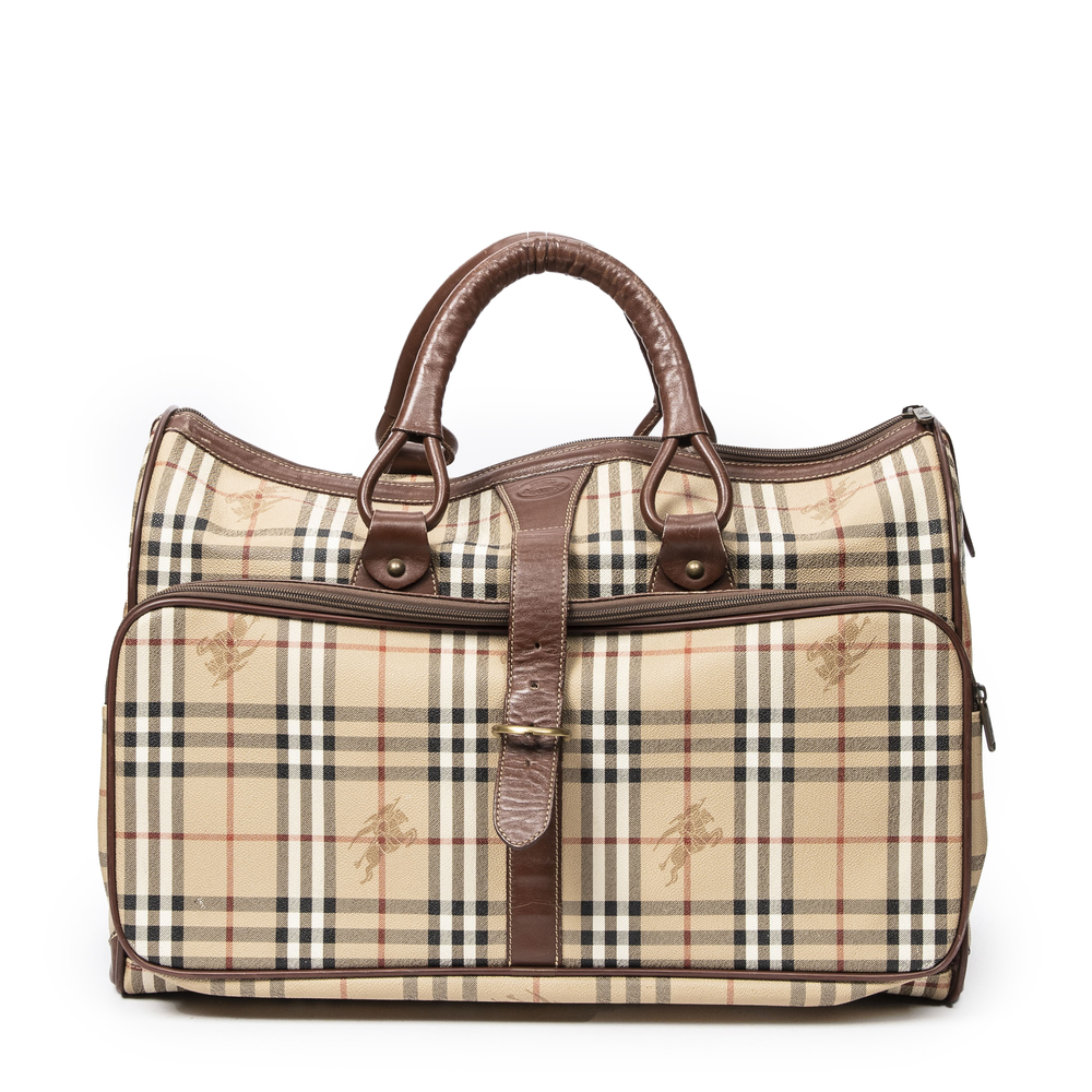 Burberry | Bags | Burberry Vintage Burberrys Large Boston Bag